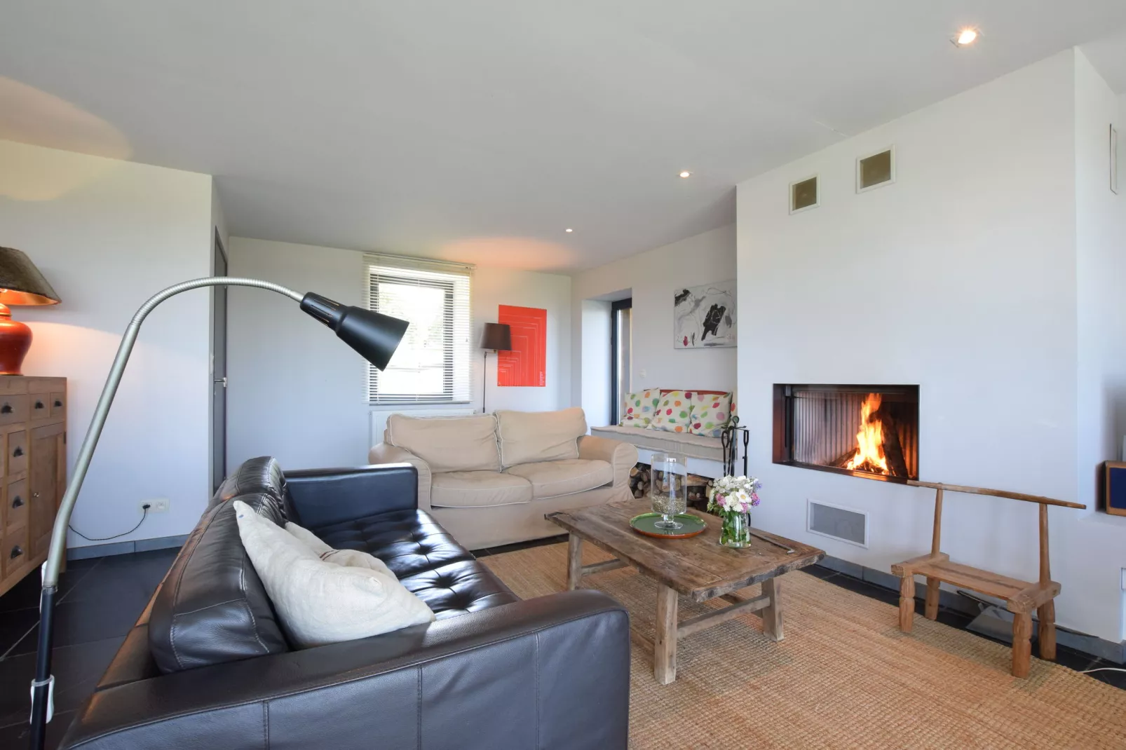 La Sapinière-Living room