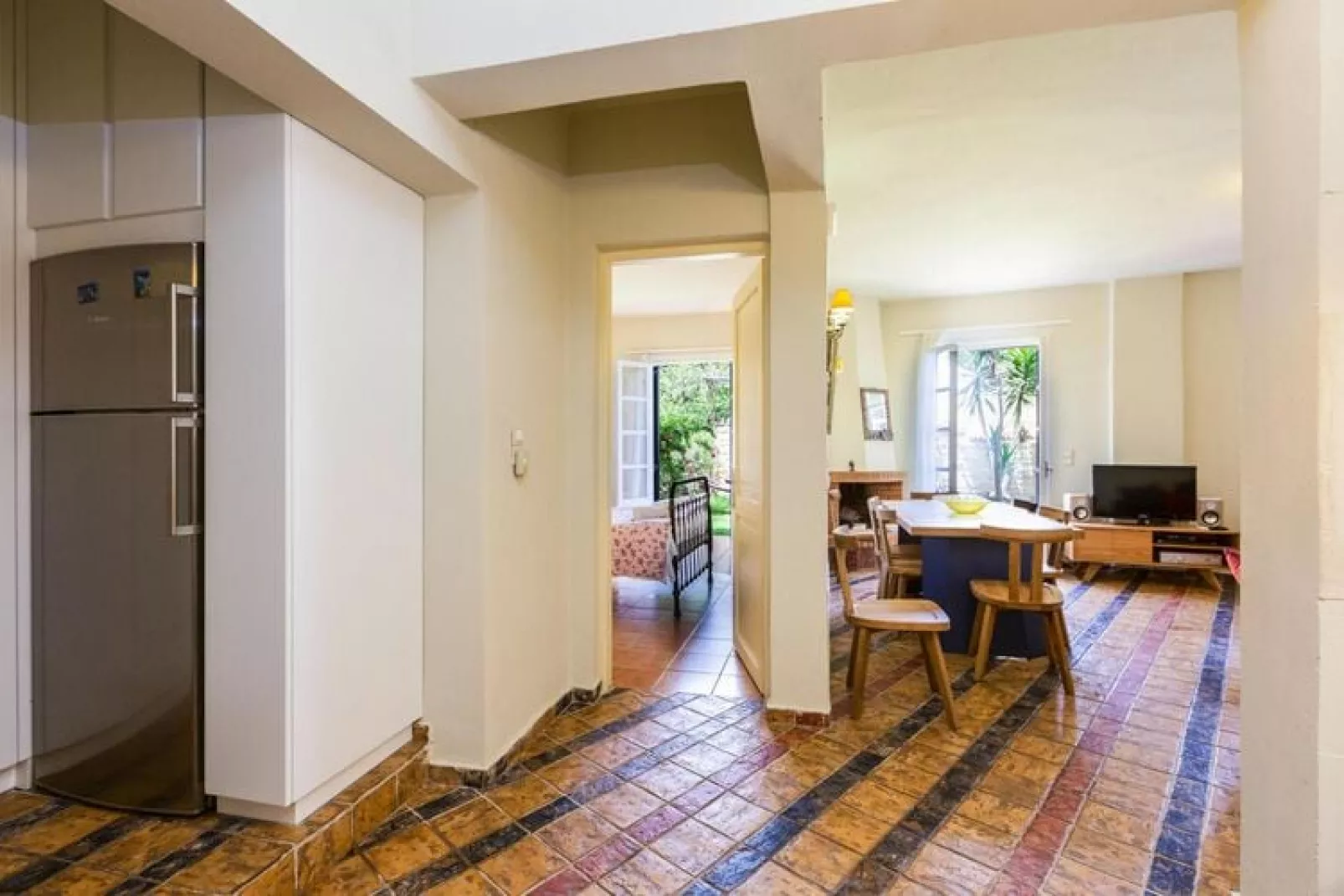 Villas Avra & Pyrgos, Episkopi-Villa Pyrgos, ca. 145 qm, 9 pax-Wohnzimmer