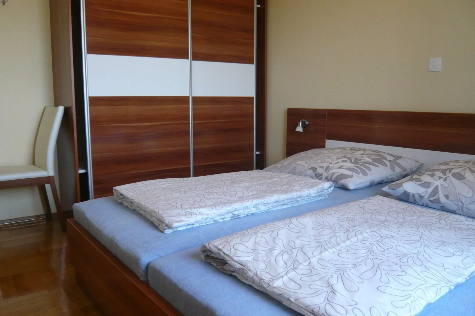Apartment Jasna in Zaton 60 qm Erdgeschoß groundfloor für 4 Pers-Bedroom
