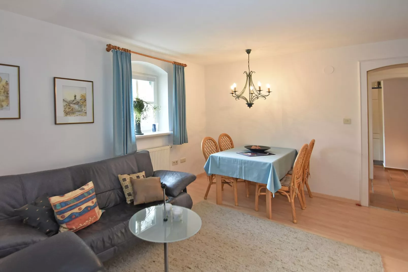 Waldferien-Wohnzimmer