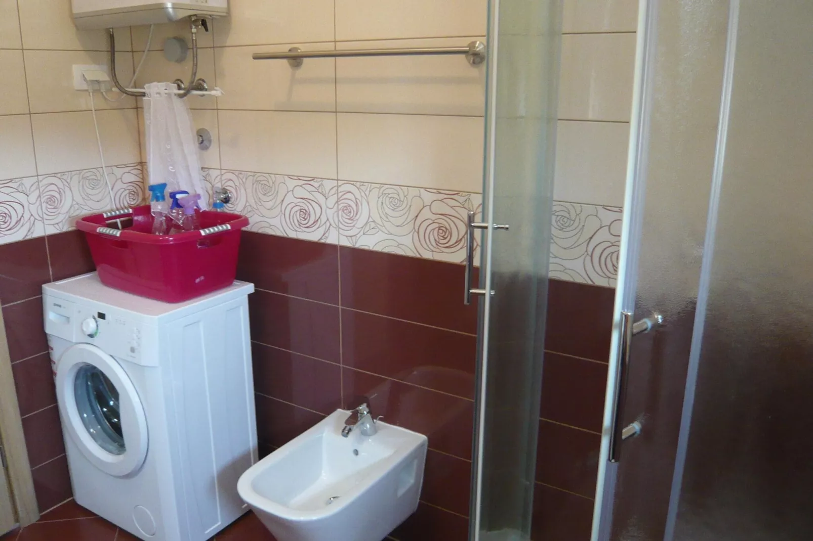 Apartment Jasna in Zaton 60 qm Erdgeschoß groundfloor für 4 Pers-Bathroom