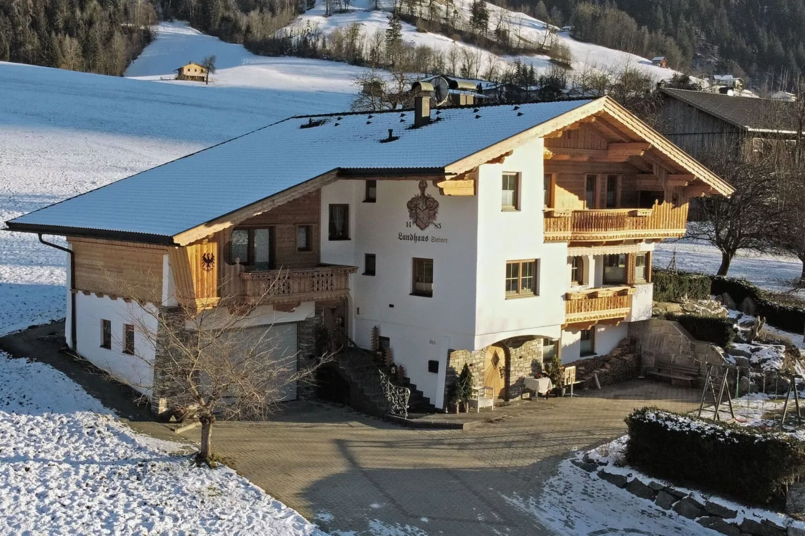 Apartment Panoramablick-Exterior winter