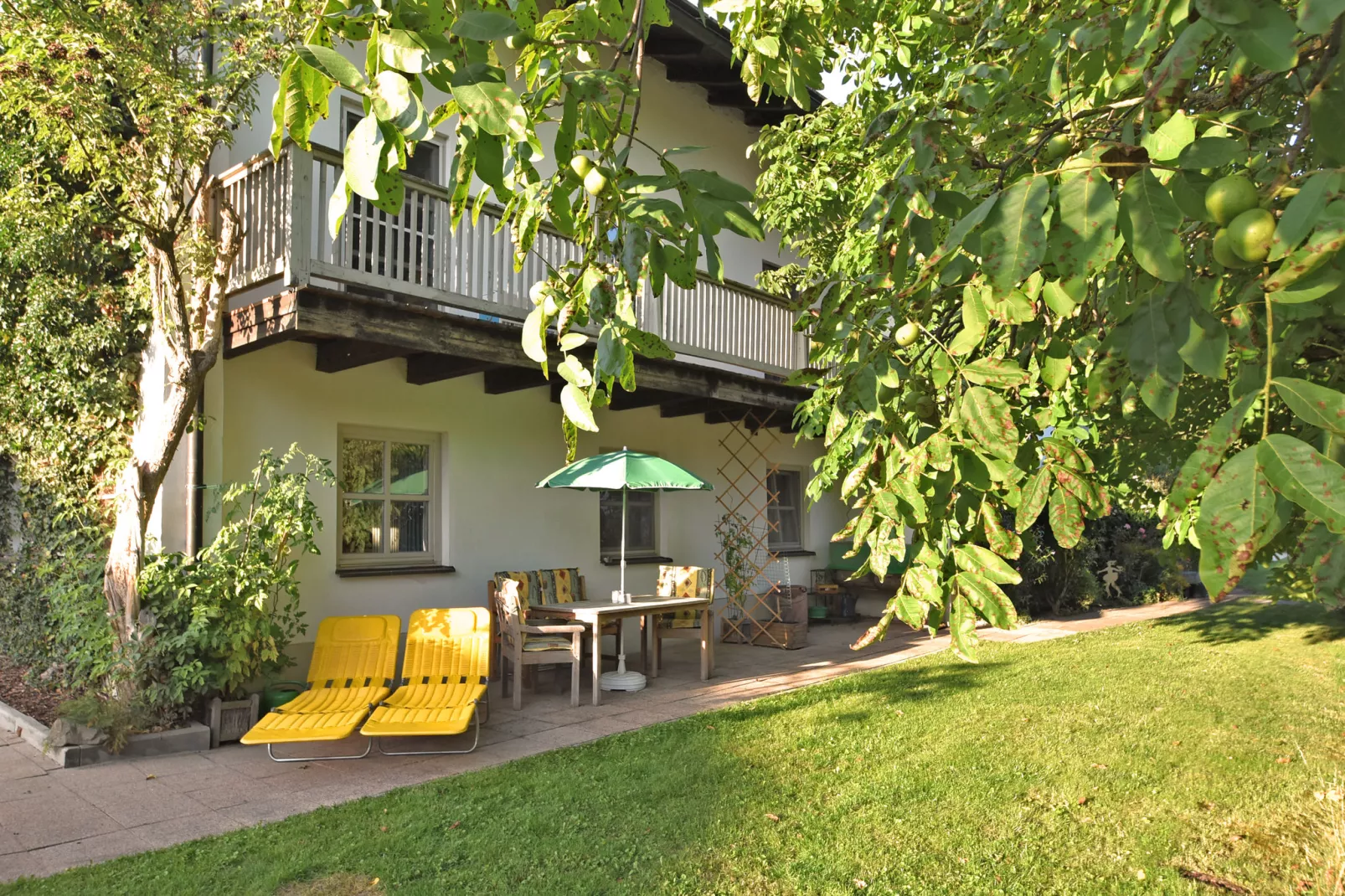 Waldferien-Terrassenbalkon