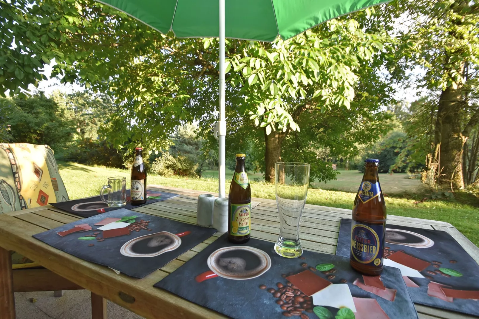 Waldferien-Terrassenbalkon