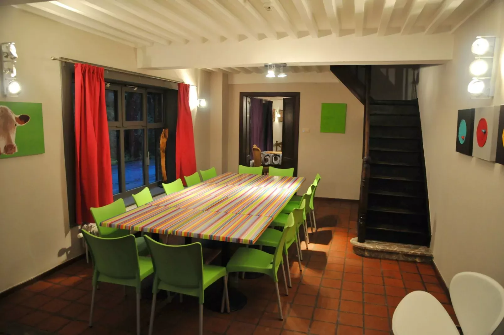 Fond des Vaulx-Dining room