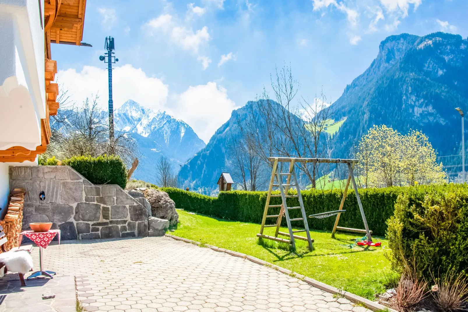 Apartment Bergblick-Gardens summer