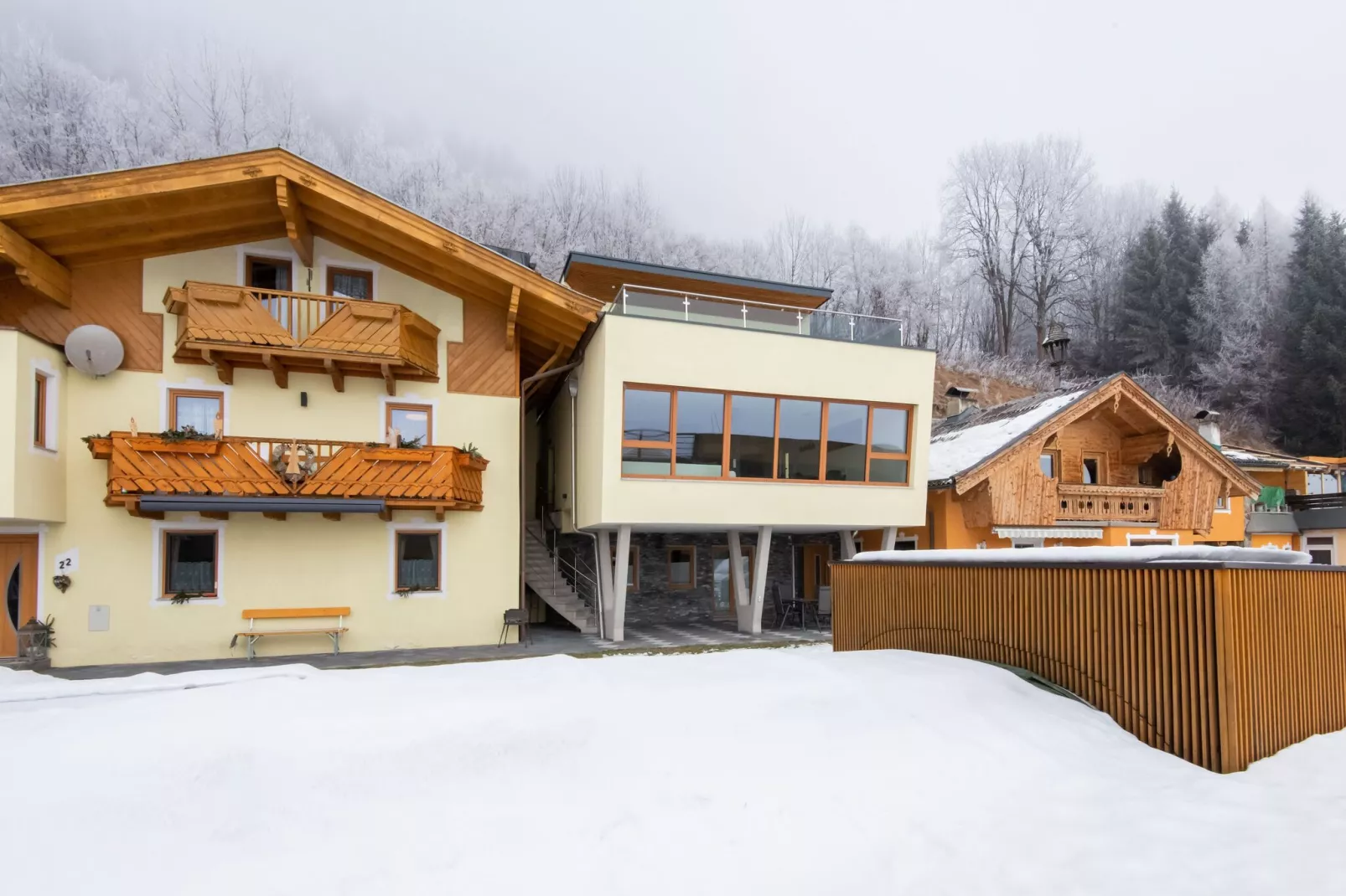 Holiday home near Kaprun Zell am See-Exterior winter