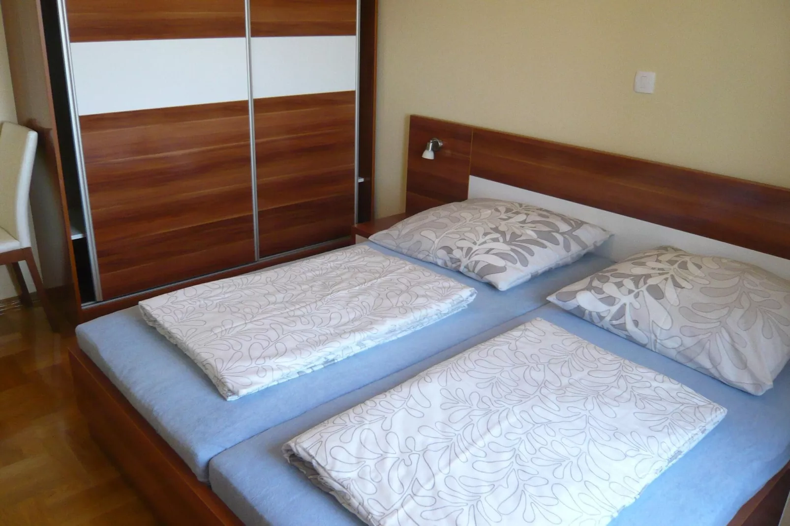 Apartment Jasna in Zaton 60 qm Obergeschoß 1st floor für 4 Pers-Bedroom