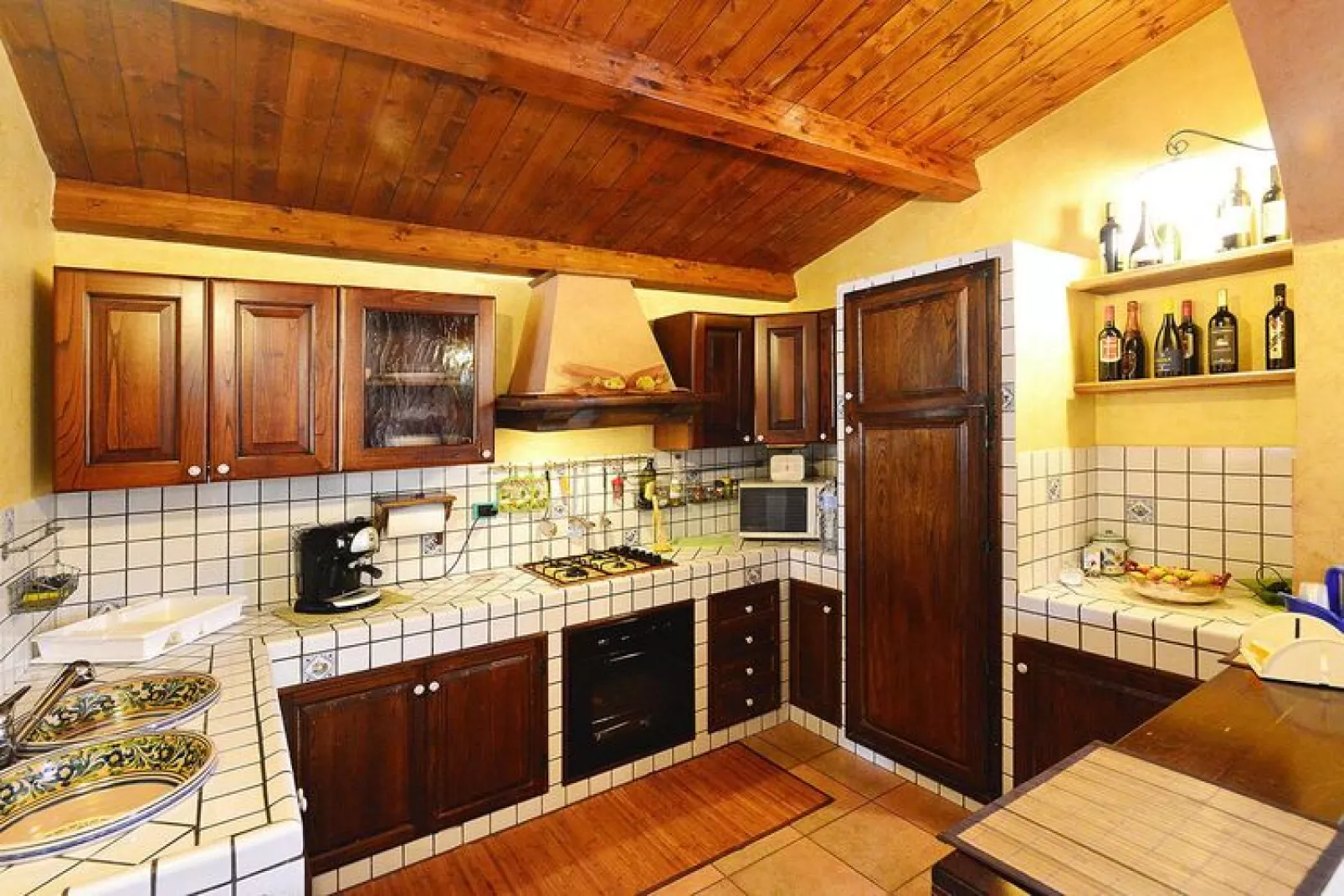 Ferienhaus Solarino-Villa Eureka-Küche