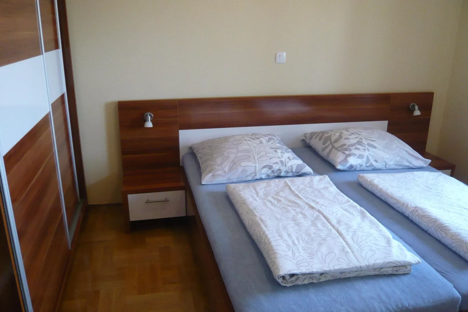 Apartment Jasna in Zaton 60 qm Obergeschoß 1st floor für 4 Pers-Bedroom