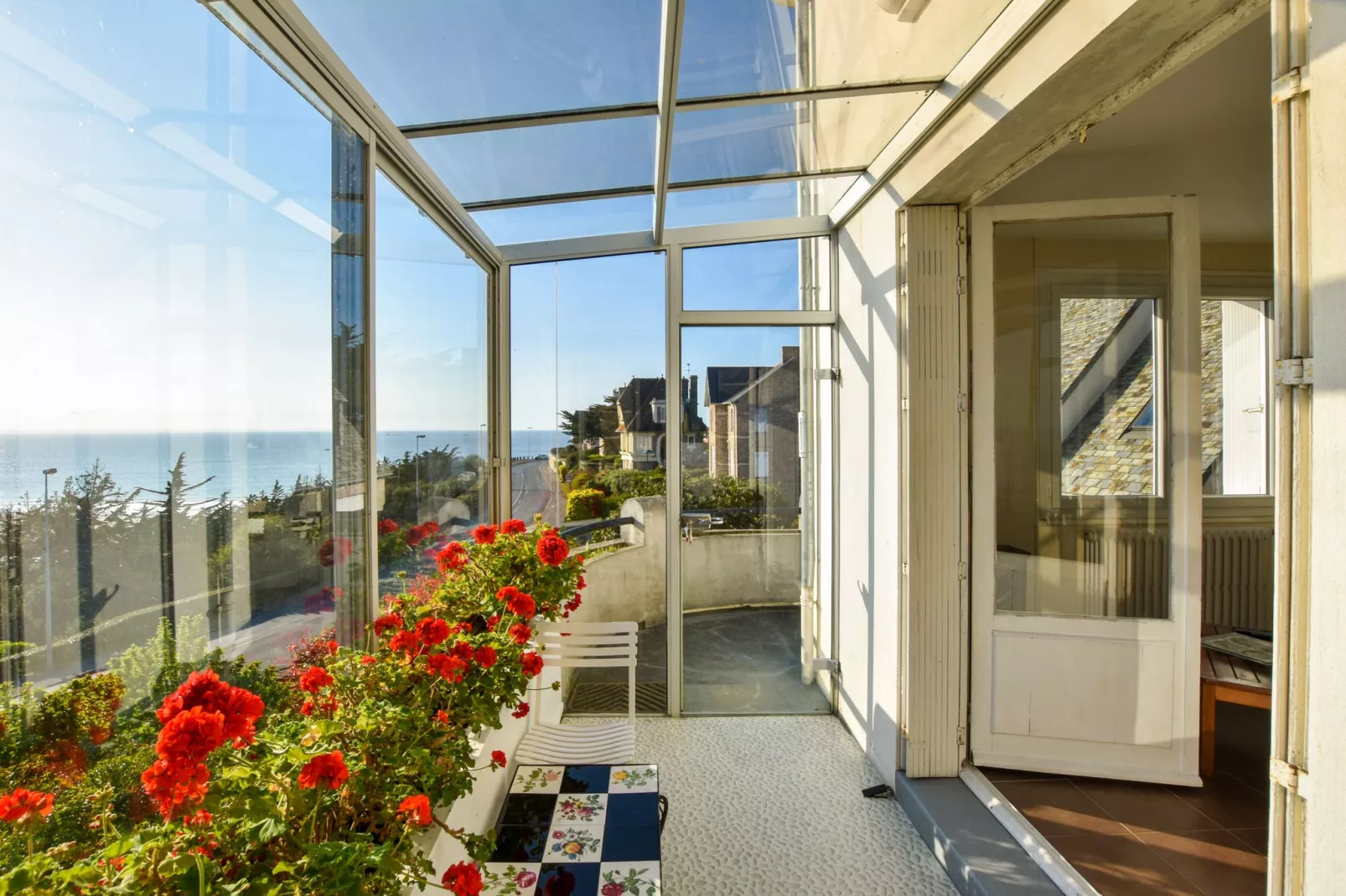 Maison avec vue sur mer-Terrace balcony