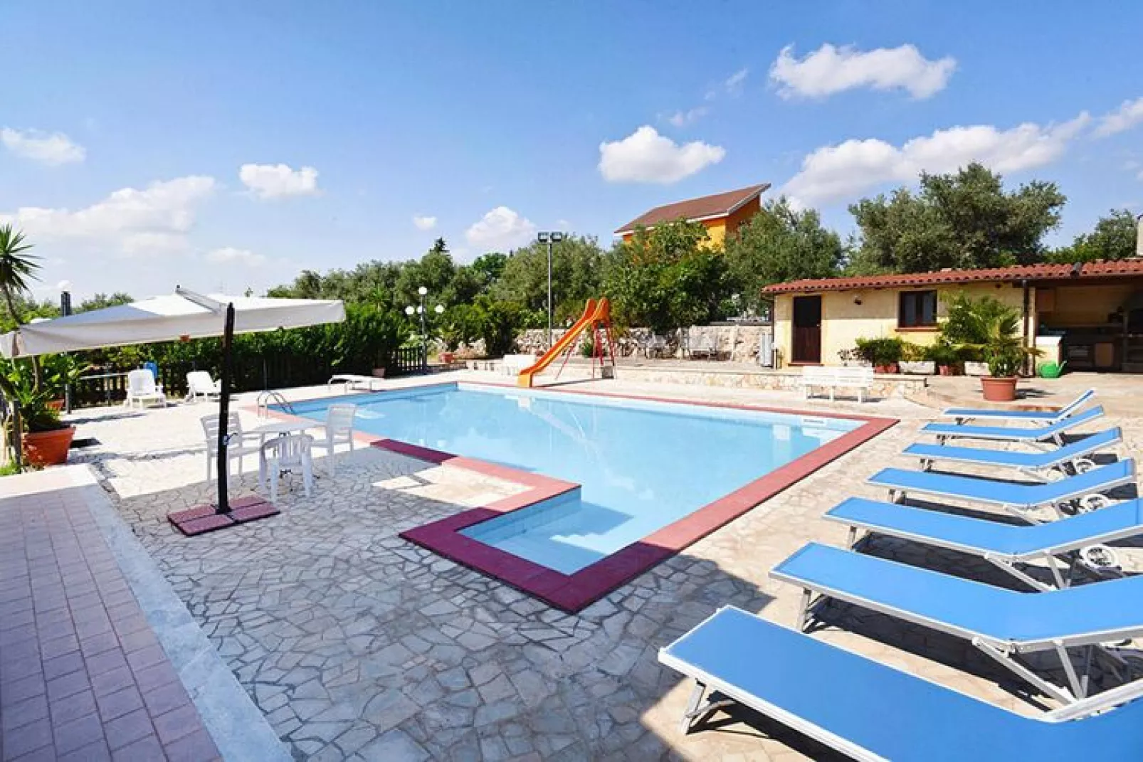 Ferienhaus Solarino-Villa Eureka-Schwimmbad