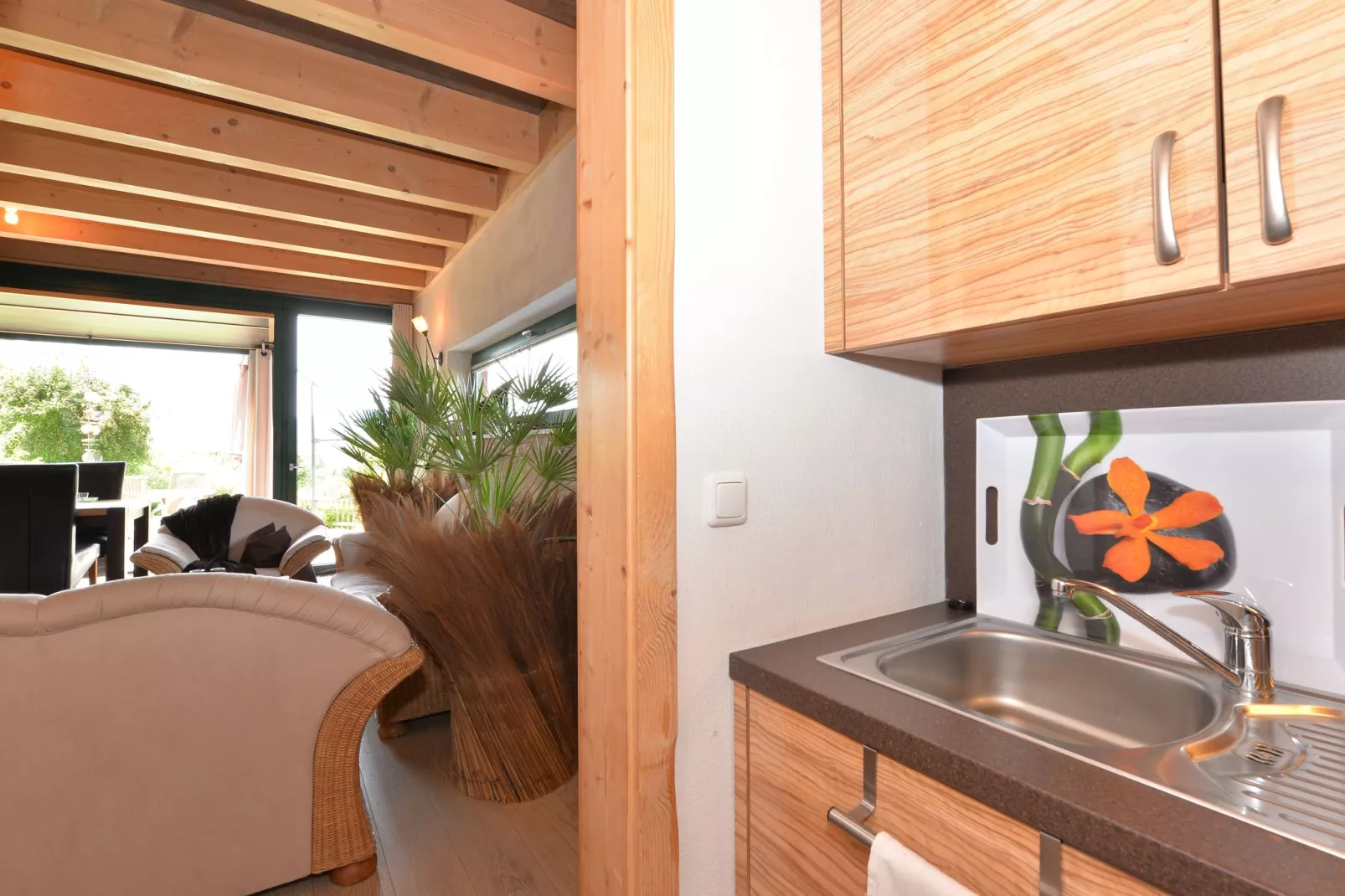 Unique holiday home in Viechtach with sauna-Kitchen