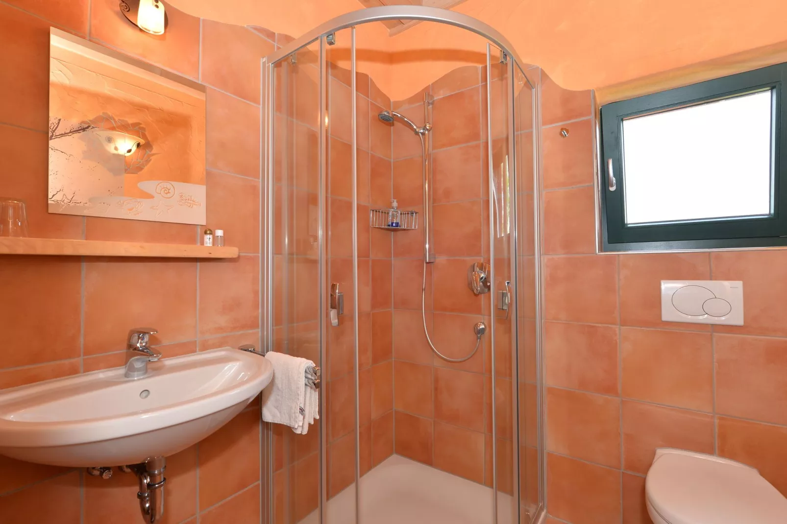 Unique holiday home in Viechtach with sauna-Bathroom