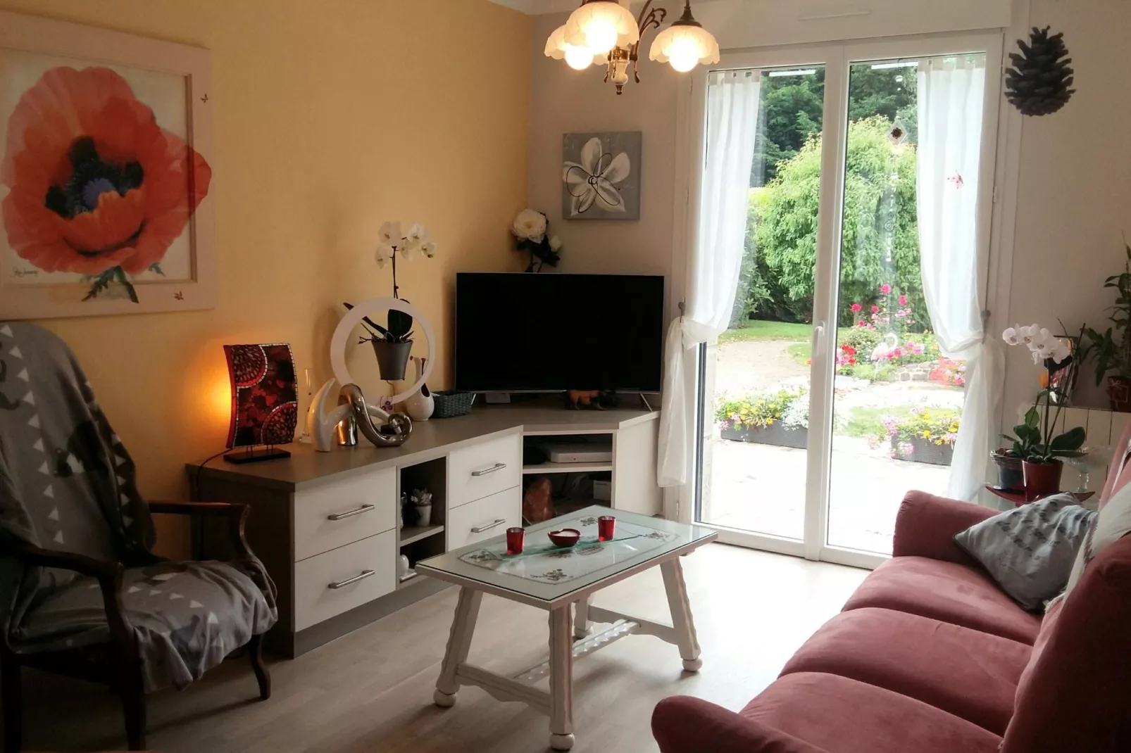 Belle maison bretonne-Salon