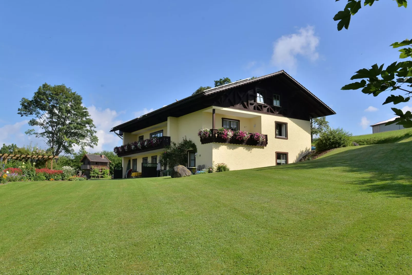 Bayerischer Wald-Exterior in summer