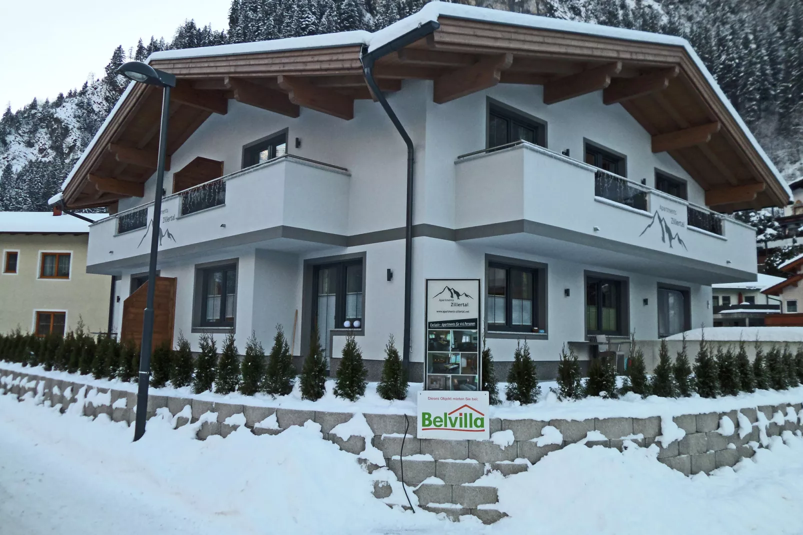 Apartments Zillertal-Exterior winter