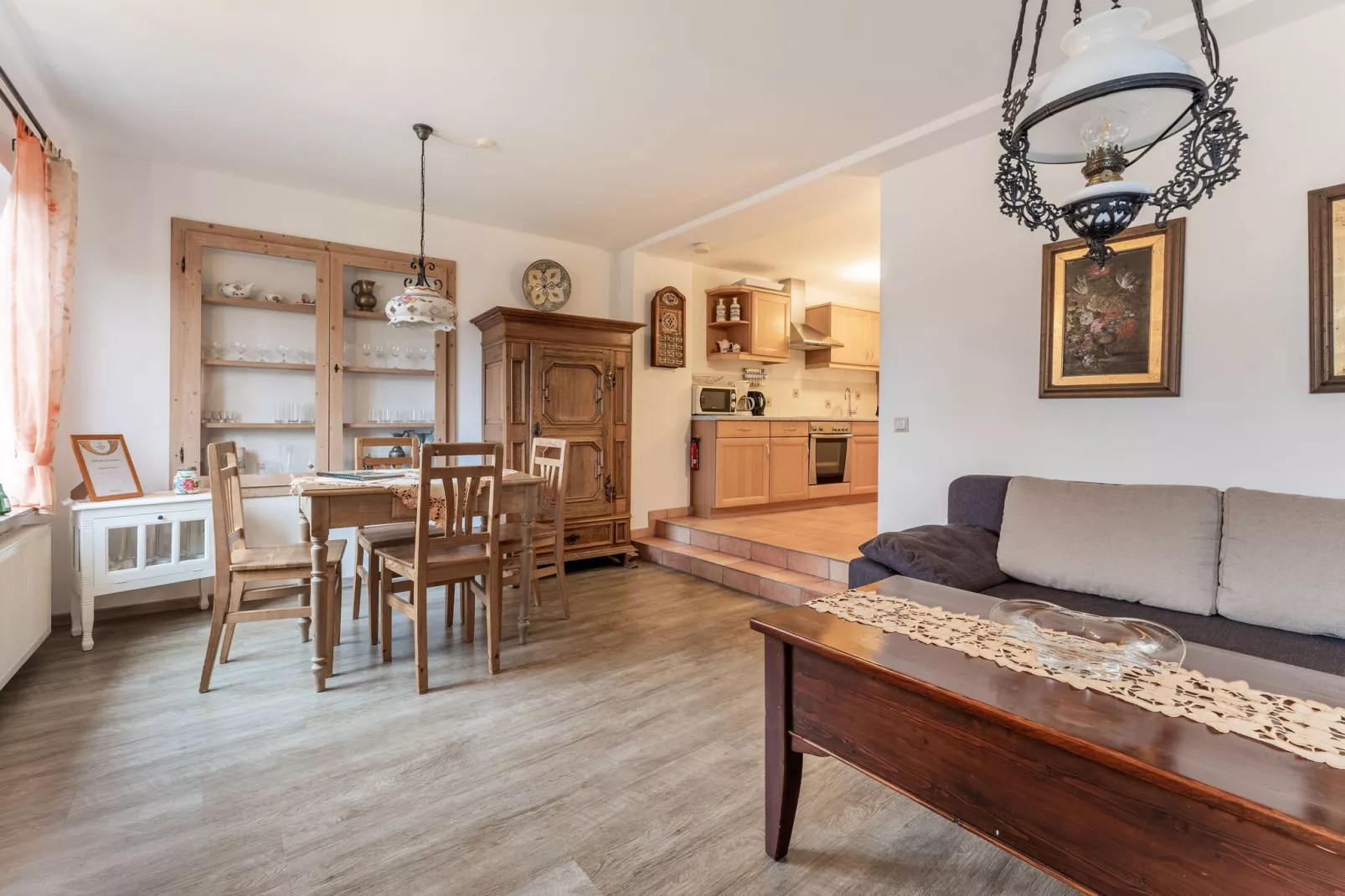 Burghof woning A-Living room