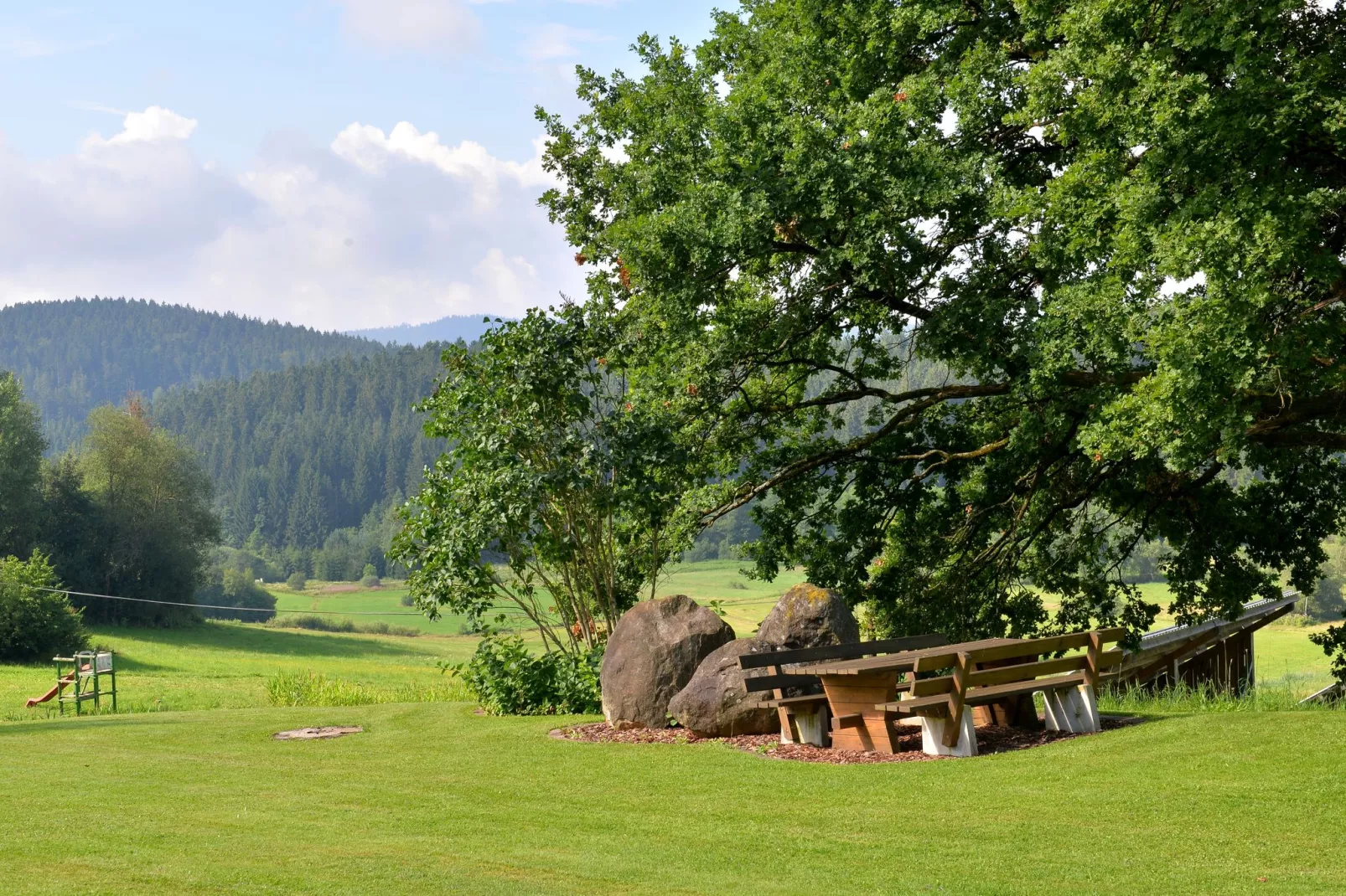 Bayerischer Wald-Gardens in summer