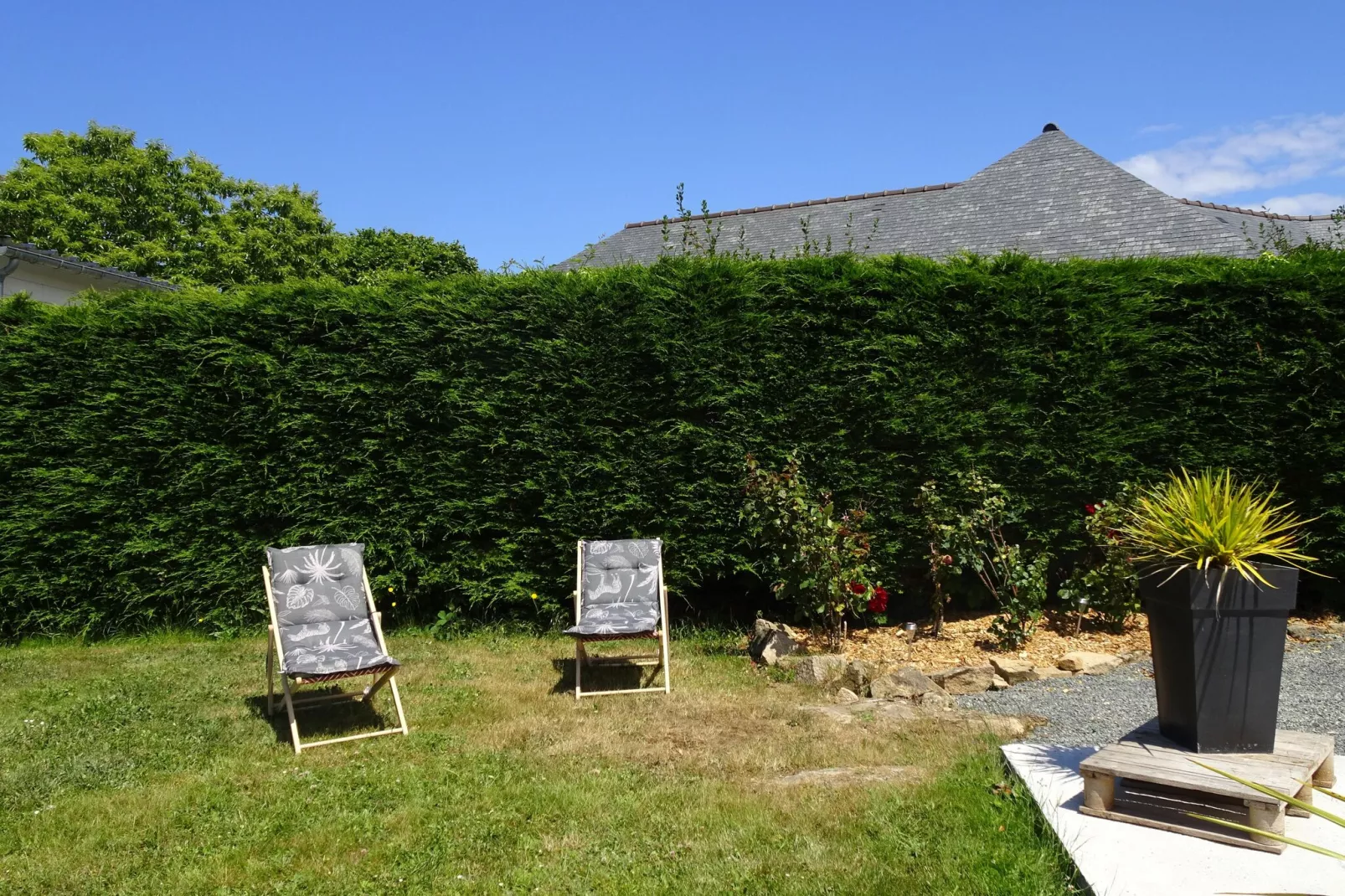 Maison plain-pied Pleumeur-Bodou-Gardens summer