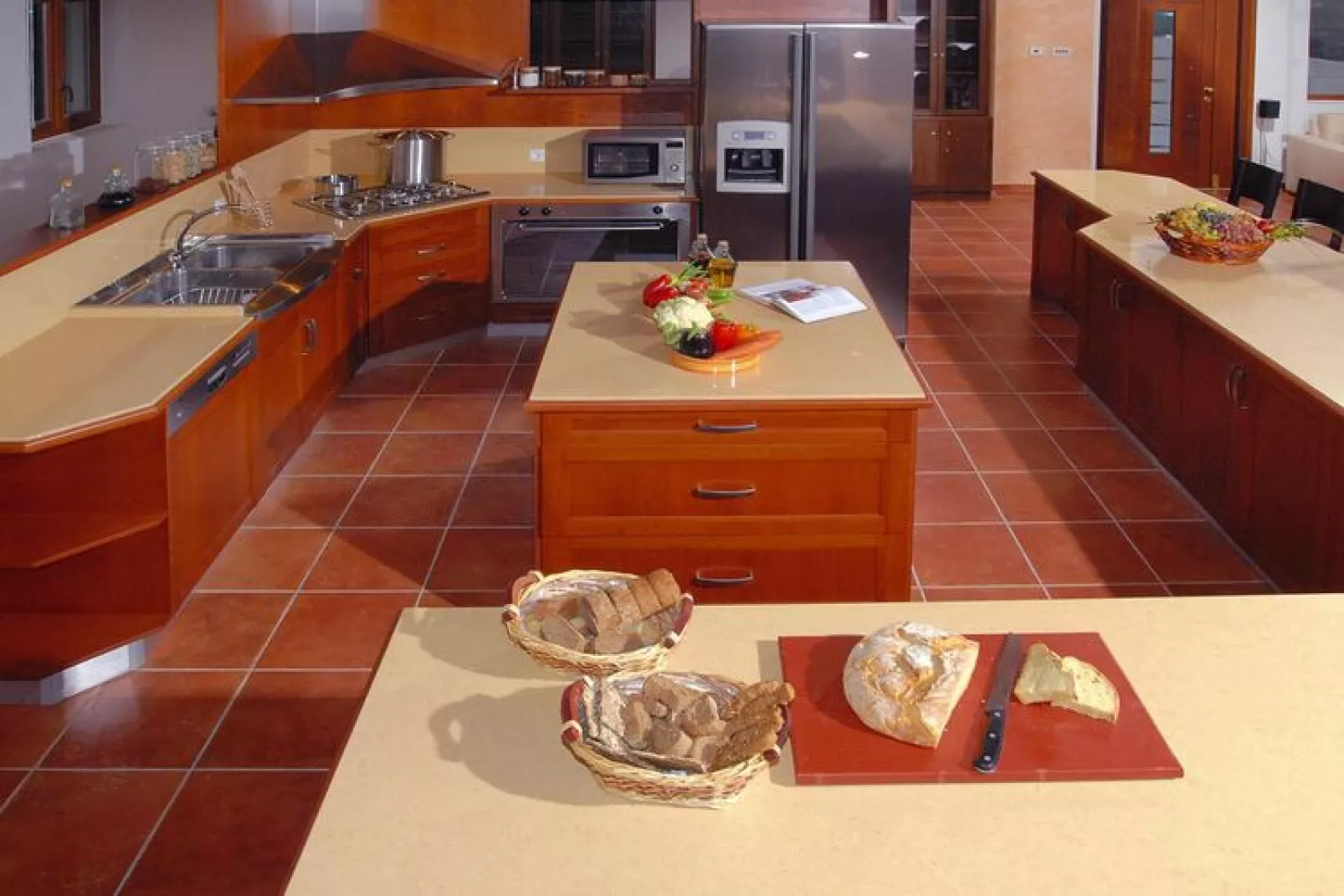 Villa, Choudetsi-Villa Selena, ca. 355 qm, 12 pax-Küche