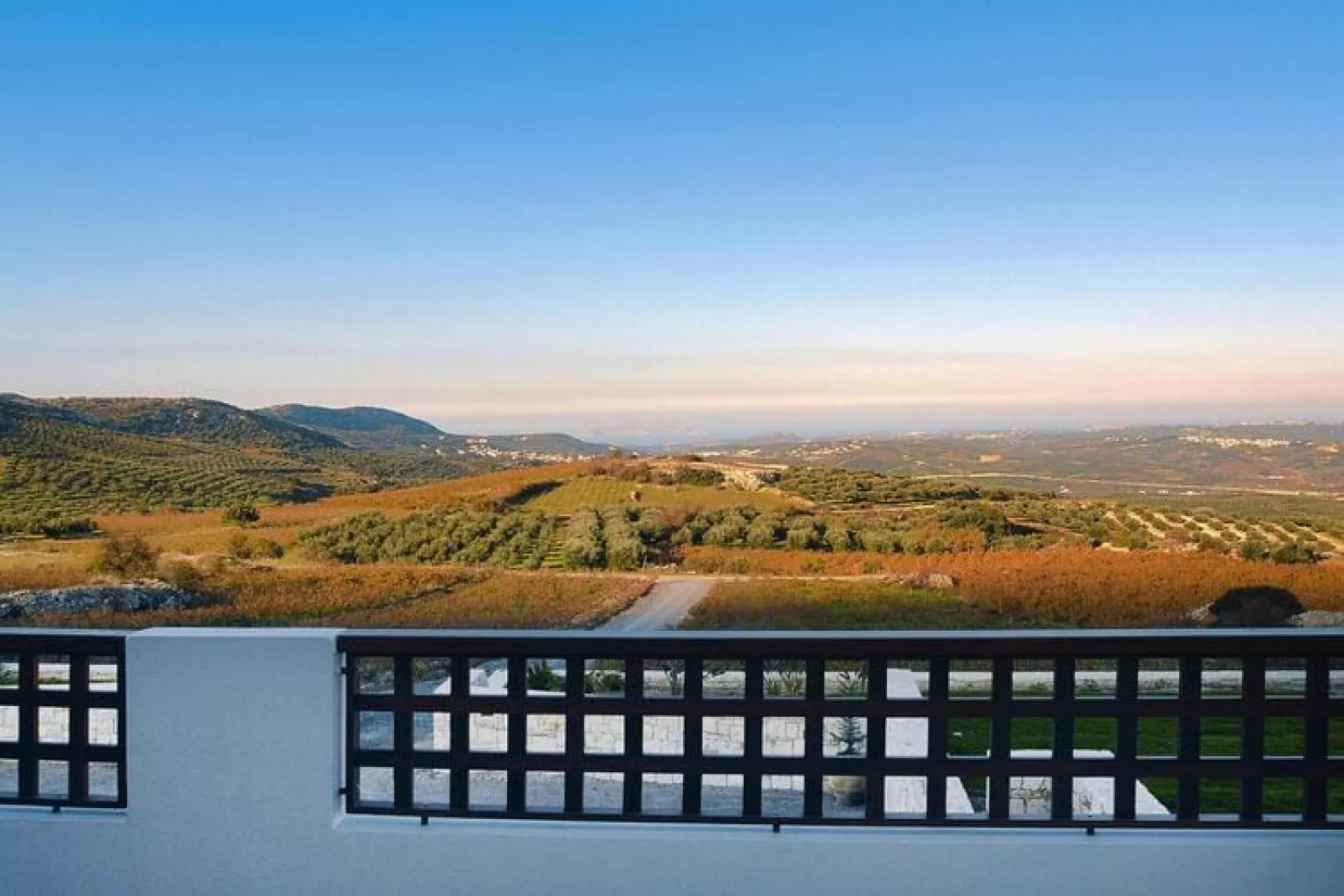 Villa, Choudetsi-Villa Selena, ca. 355 qm, 12 pax-Terrassenbalkon