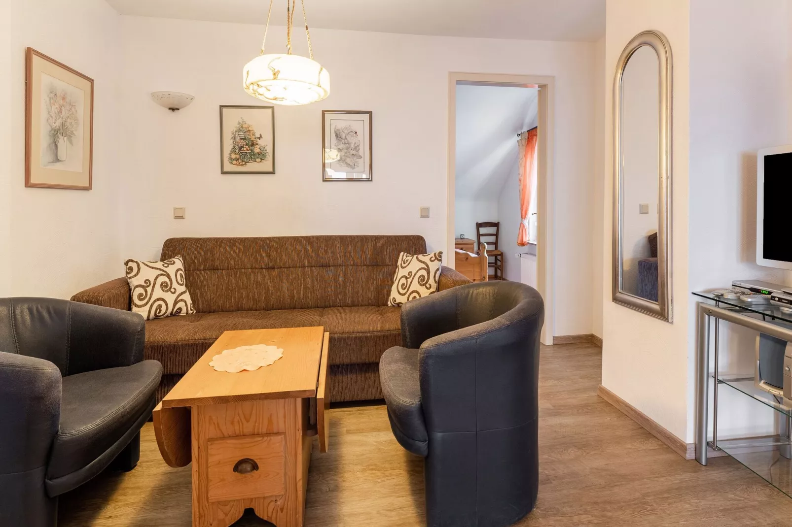 Burghof woning B-Living room