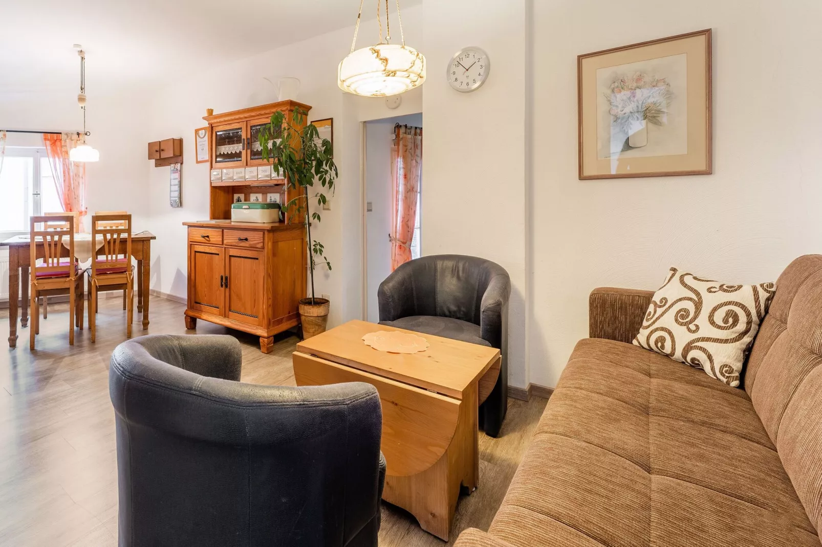 Burghof woning B-Living room