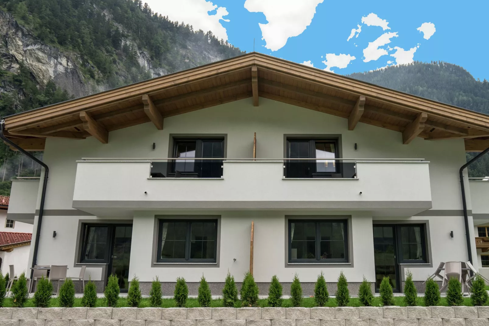 Apartments Zillertal 4P-Exterior summer