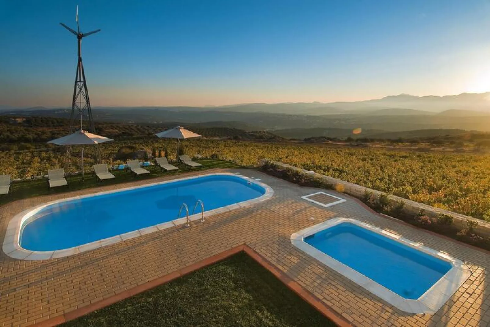 Villa, Choudetsi-Villa Selena, ca. 355 qm, 12 pax-Schwimmbad