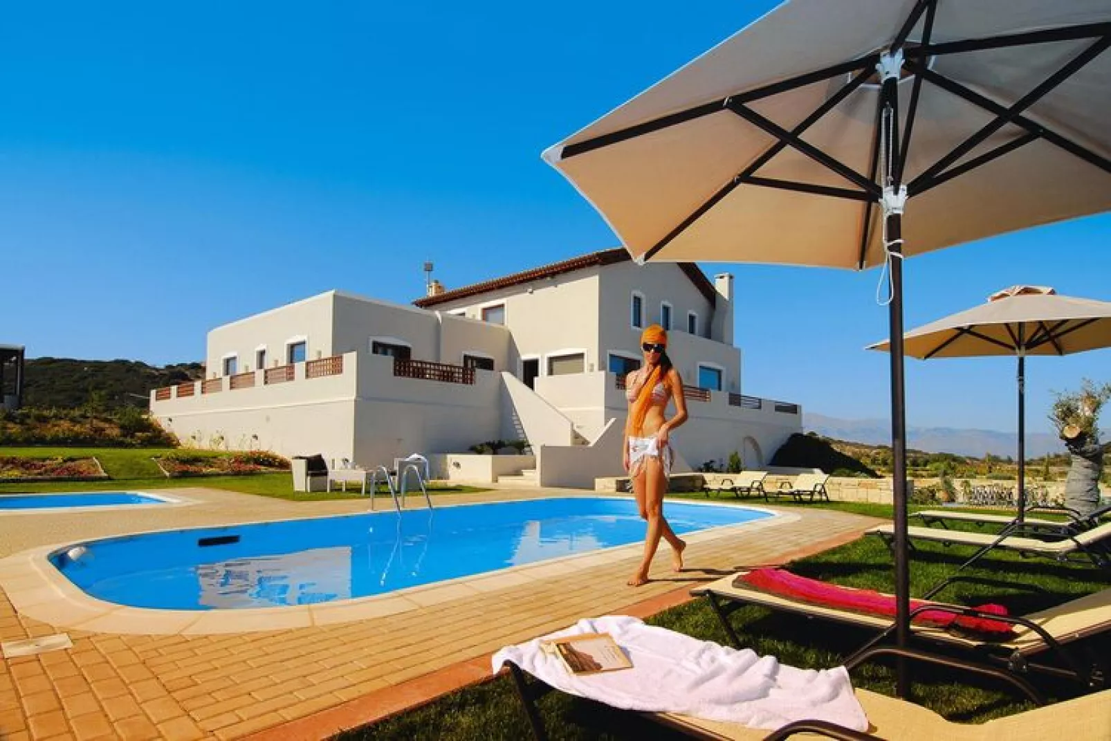 Villa, Choudetsi-Villa Selena, ca. 355 qm, 12 pax-Schwimmbad