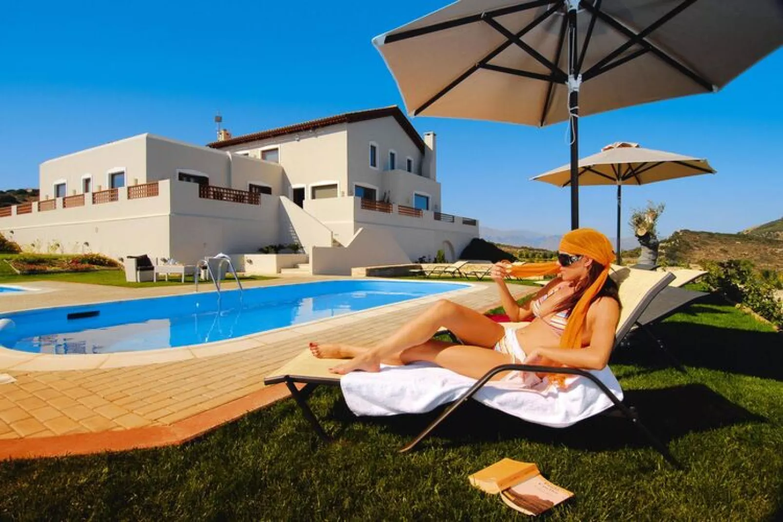 Villa, Choudetsi-Villa Selena, ca. 355 qm, 12 pax-Schwimmbad