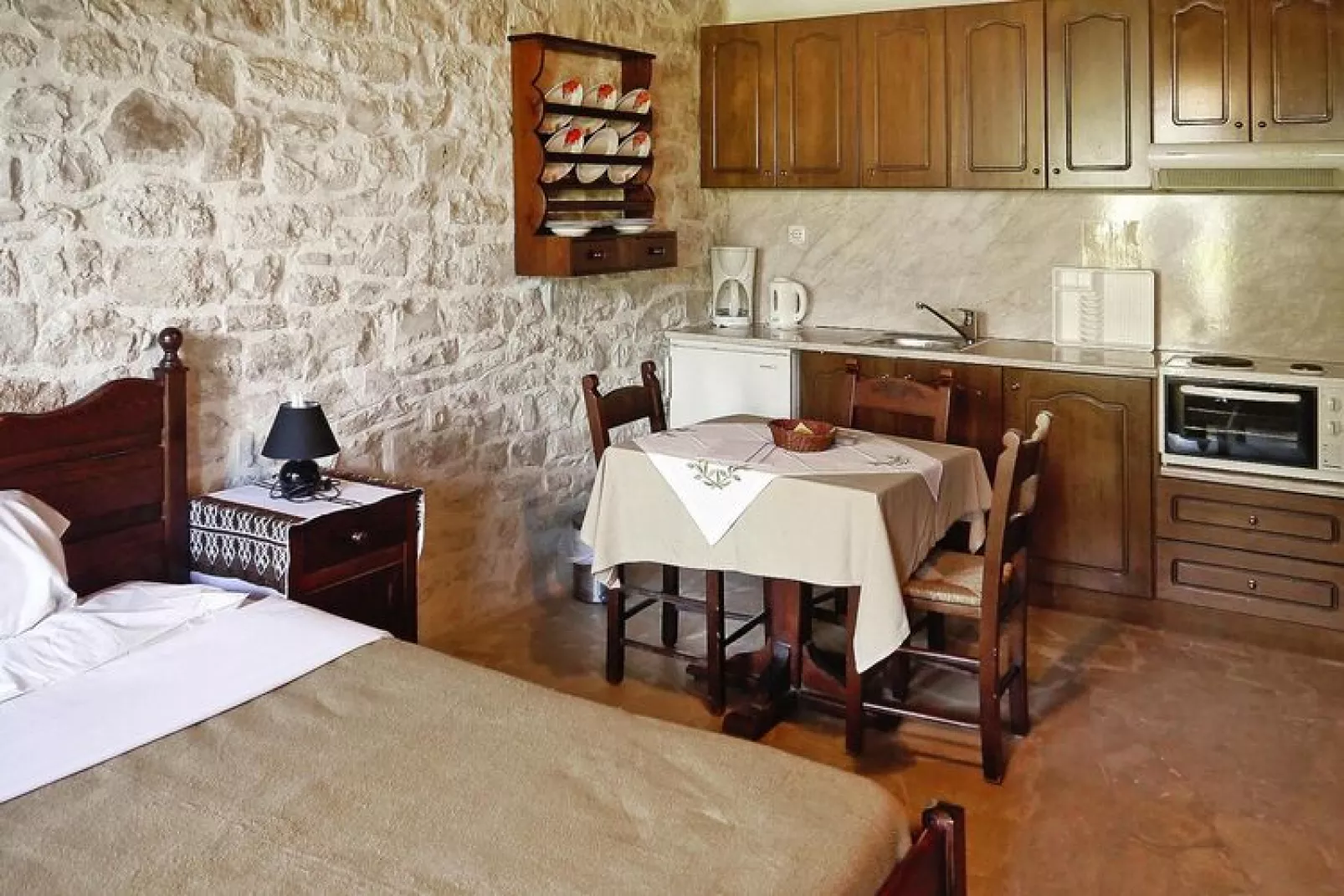 Holiday homes Stone Village Bali - Large Maisonette on two levels 45 qm-Large with halfboard-Kitchen
