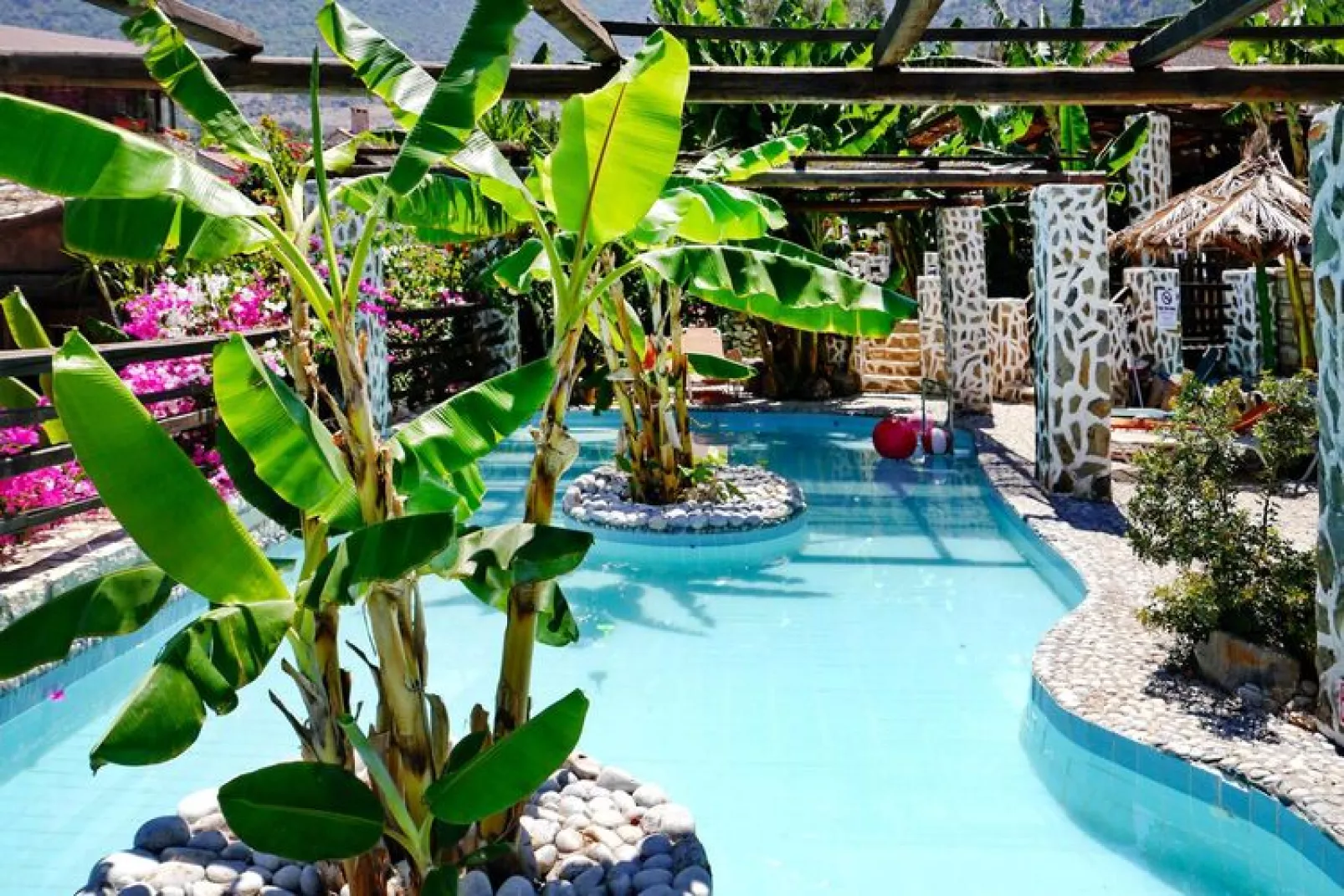 Holiday homes Stone Village Bali - Large Maisonette on two levels 45 qm-Large with halfboard-Pool