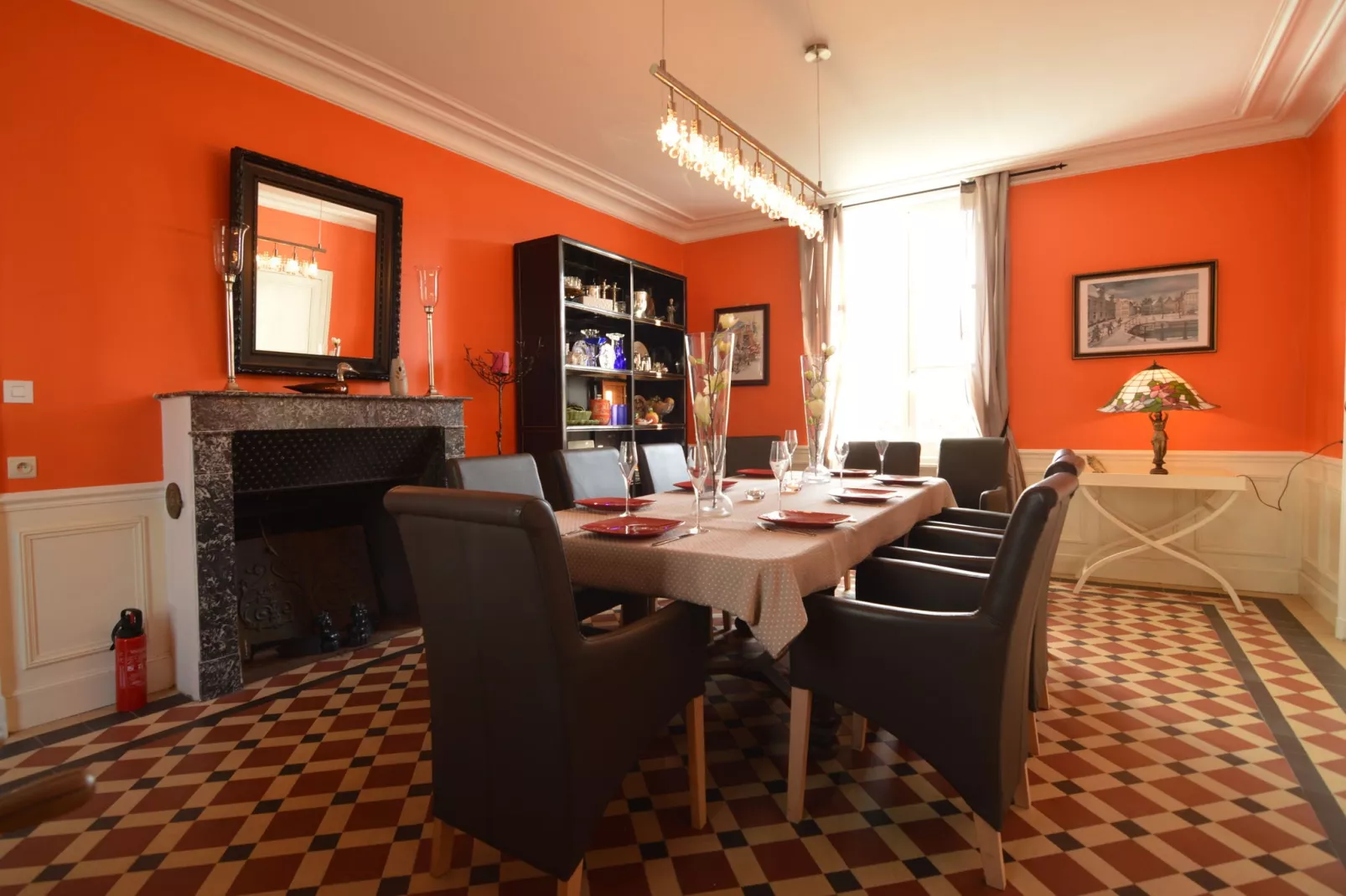 Villa Cussay-Dining room