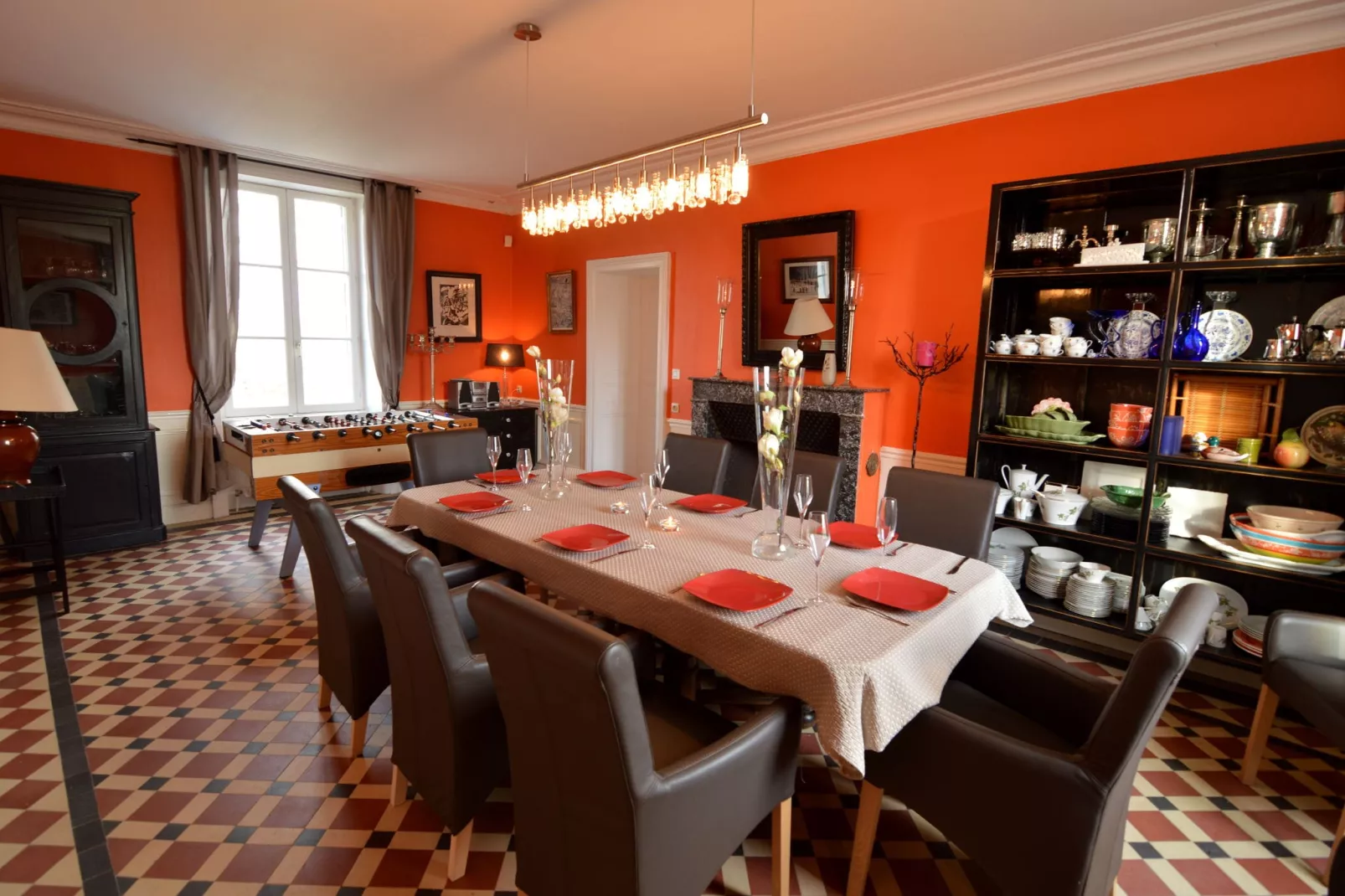 Villa Cussay-Dining room