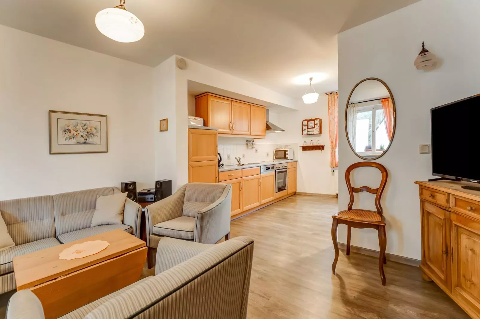Burghof woning C-Living room