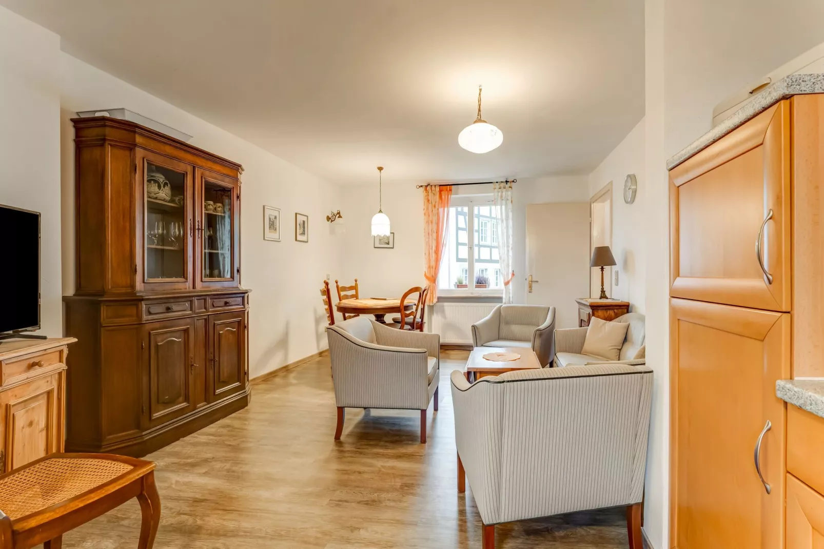 Burghof woning C-Living room