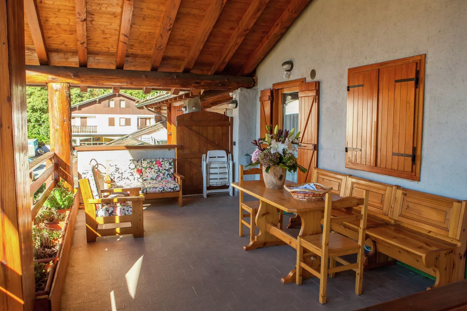 Chalet Antey Quadri B-Terrassenbalkon