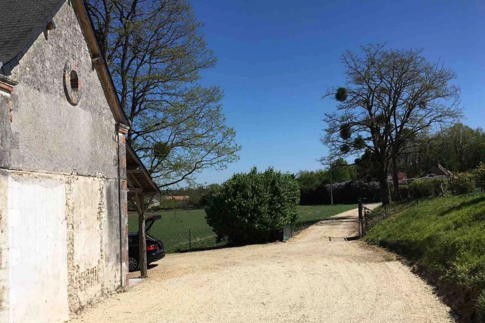 Villa Cussay-Gardens summer