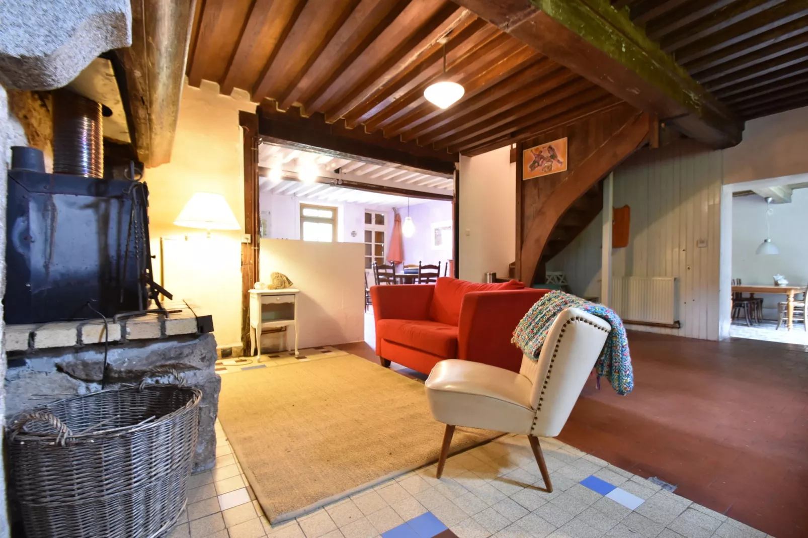 Maison de Vacances Gacogne-Living room