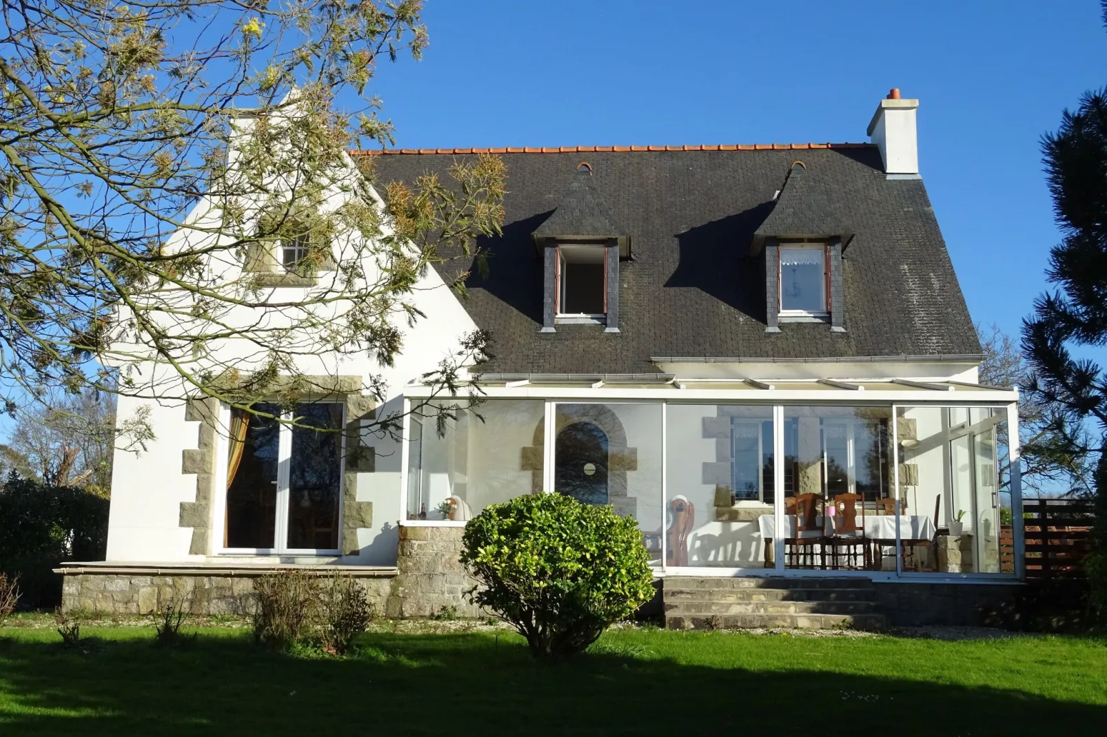 Maison de vacances Trélévern-View summer