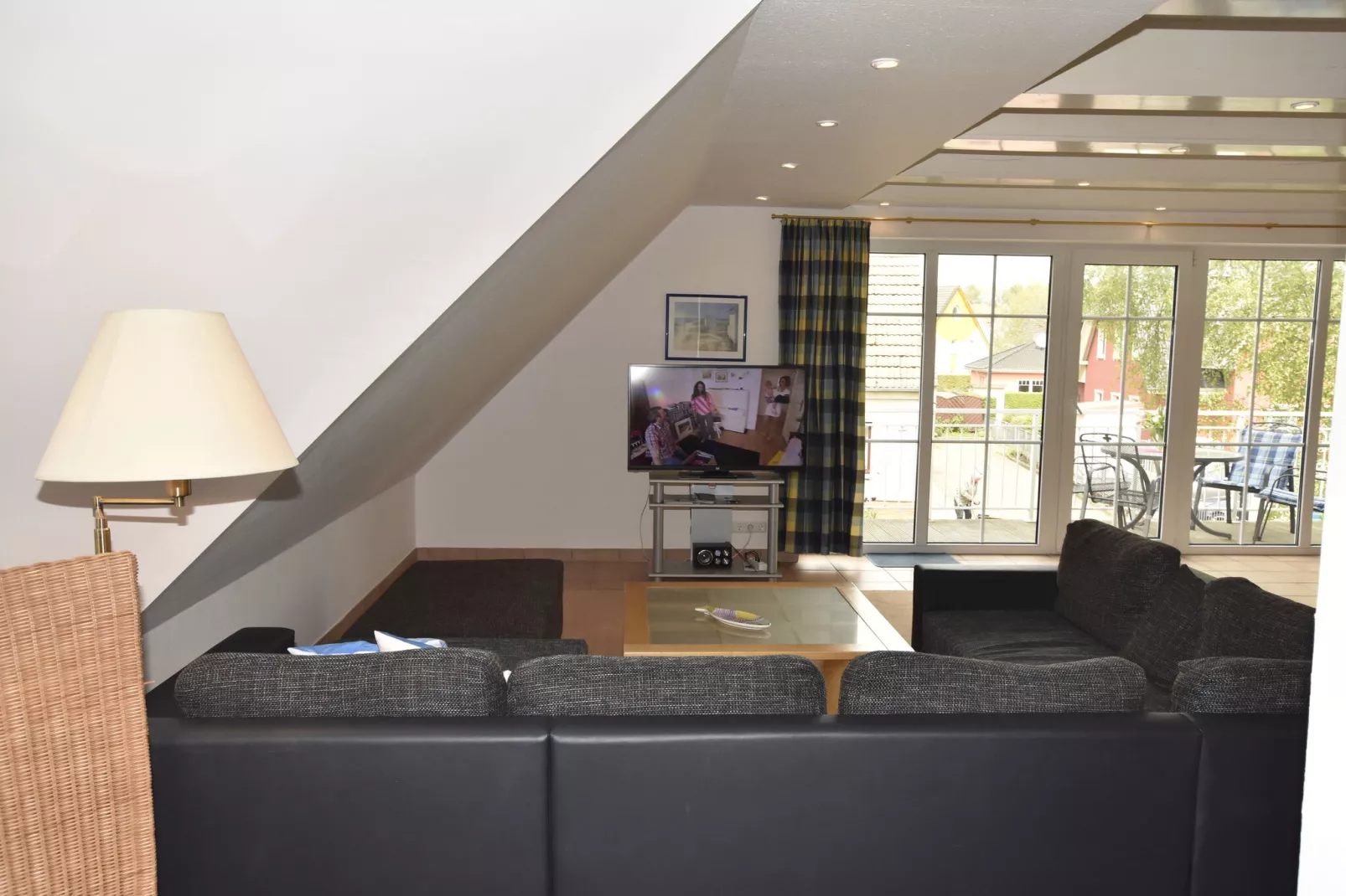 Arko 5 strandnah mit Balkon-Living room