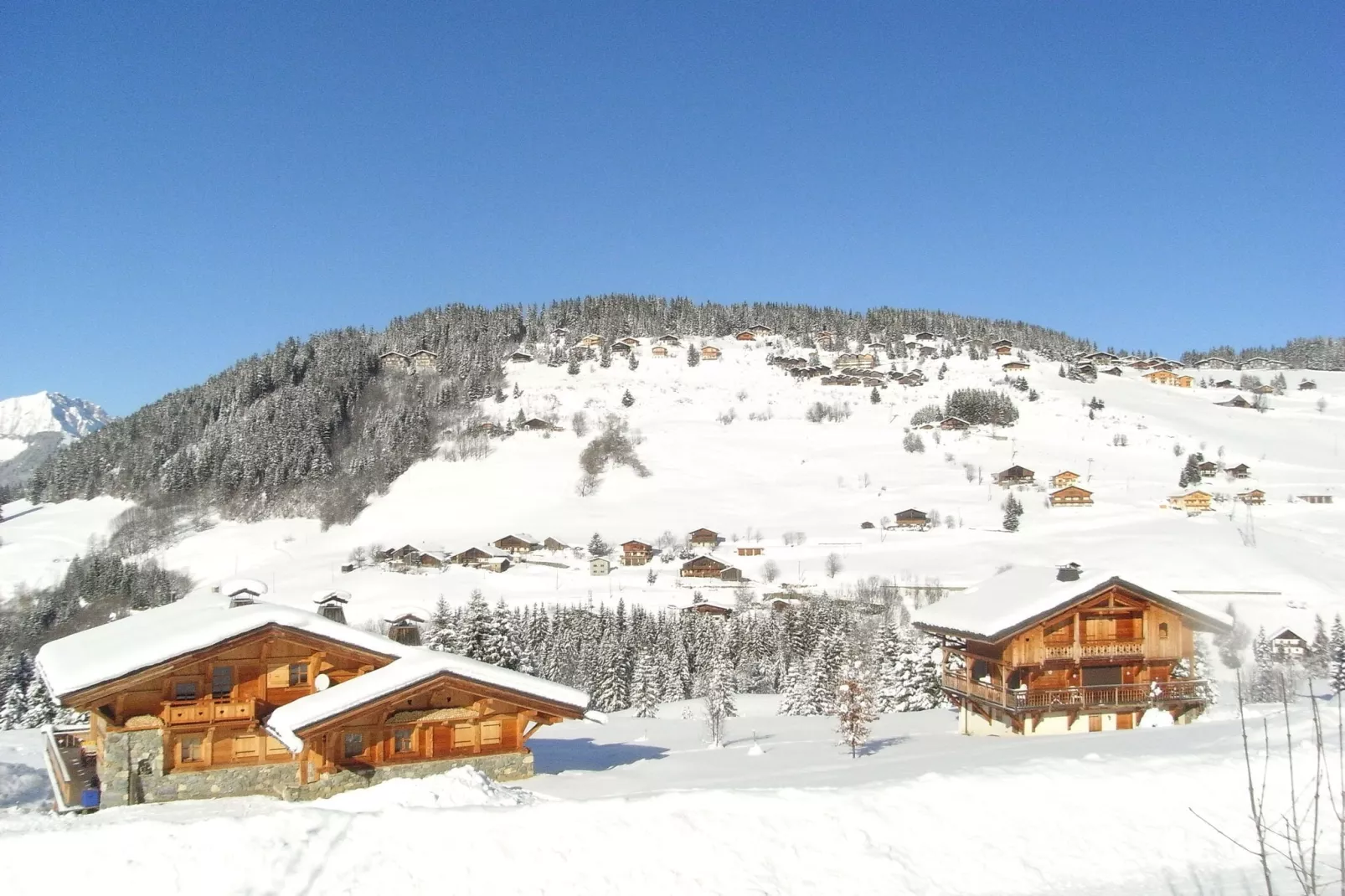 Notre Dame de Bellecombe-View winter