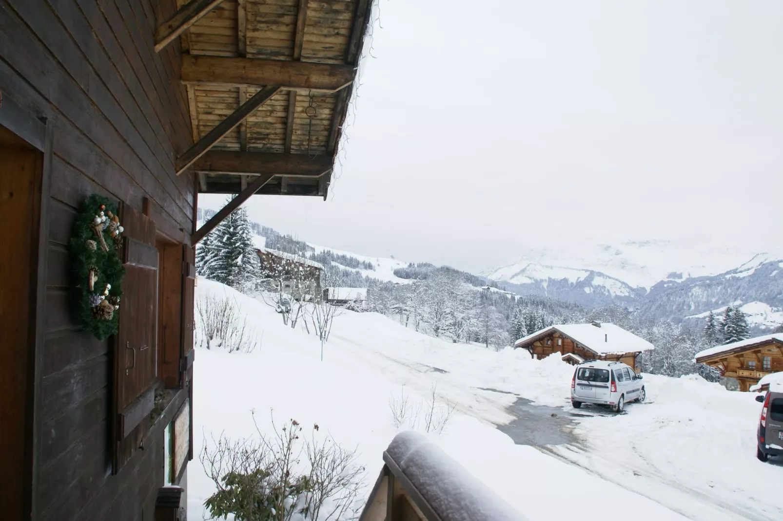 Notre Dame de Bellecombe-View winter