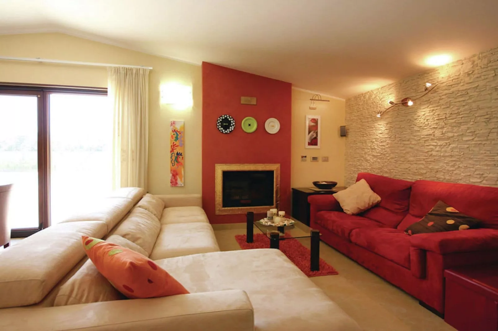 Villa Nereide-Living room