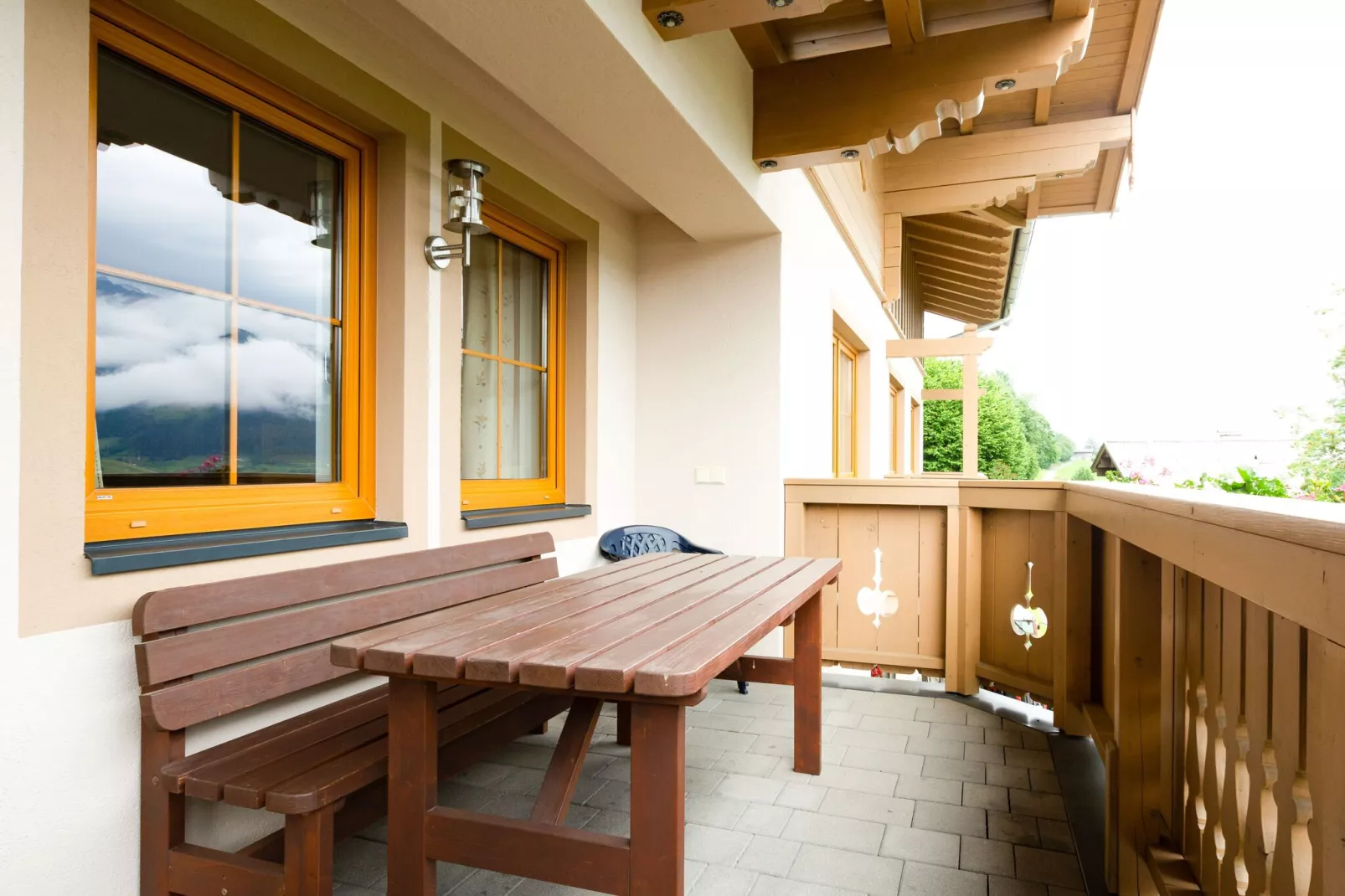 Schlossblick-Terrace balcony