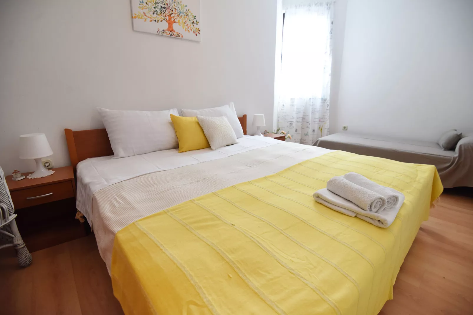 Beach front accomodation for 10-Chambre