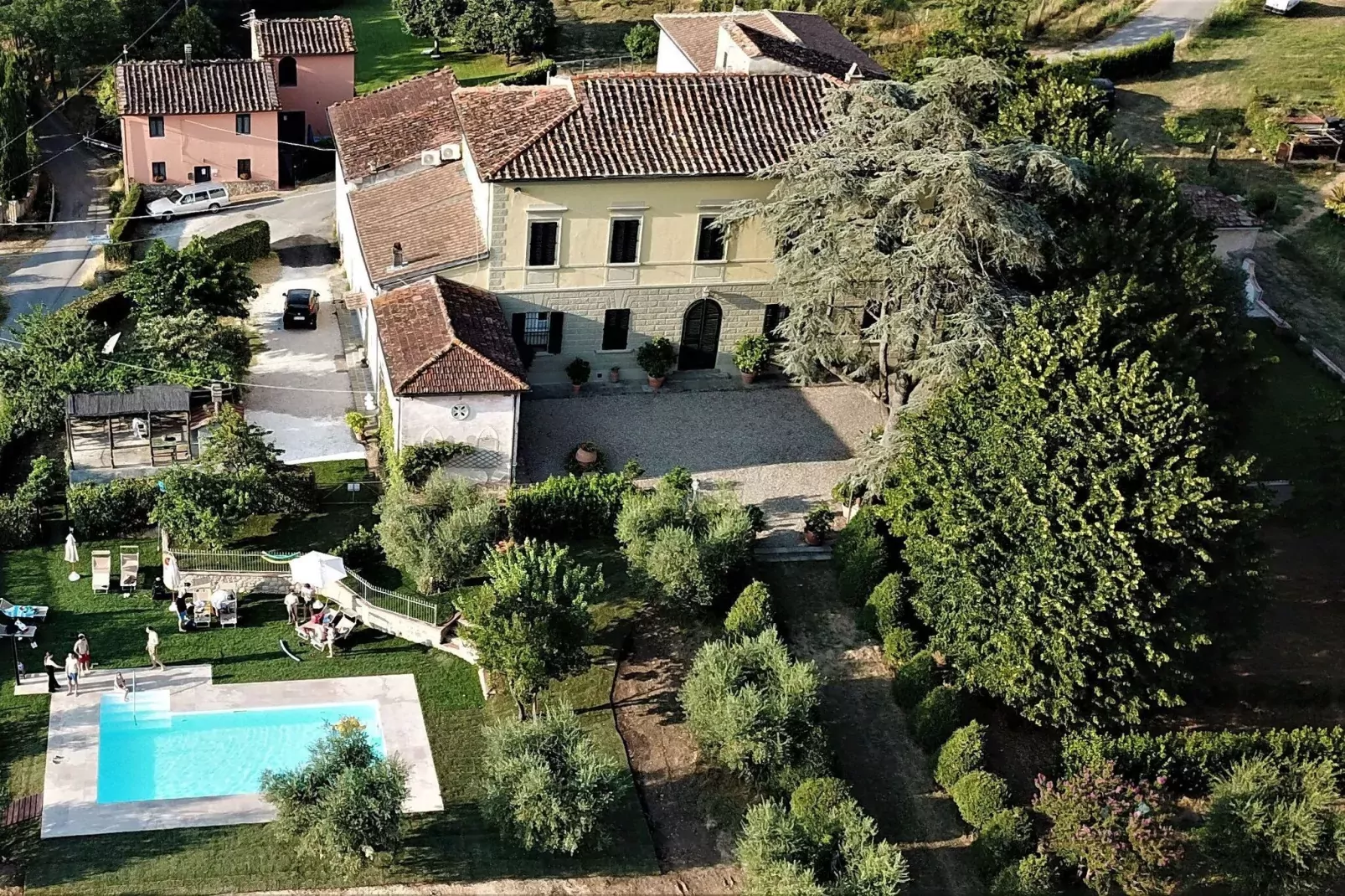 Villa dei Tarocchi-Exterior summer