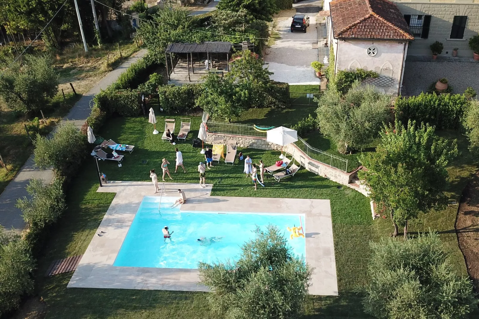 Villa dei Tarocchi-Pool